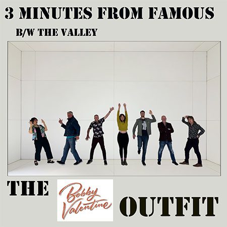 5DD1113 – Bobby Valentine – Three Minutes From Famous - Cover